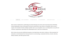 Desktop Screenshot of barkavenue.org